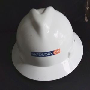 MSA Full Brim Head Protection Safety Hard Hat ,Type 1 , Class E ,White  M NWOT